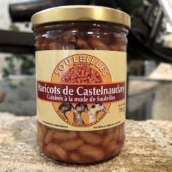 Haricots de Castelnaudary cuisinés à la graisse de canard 780g