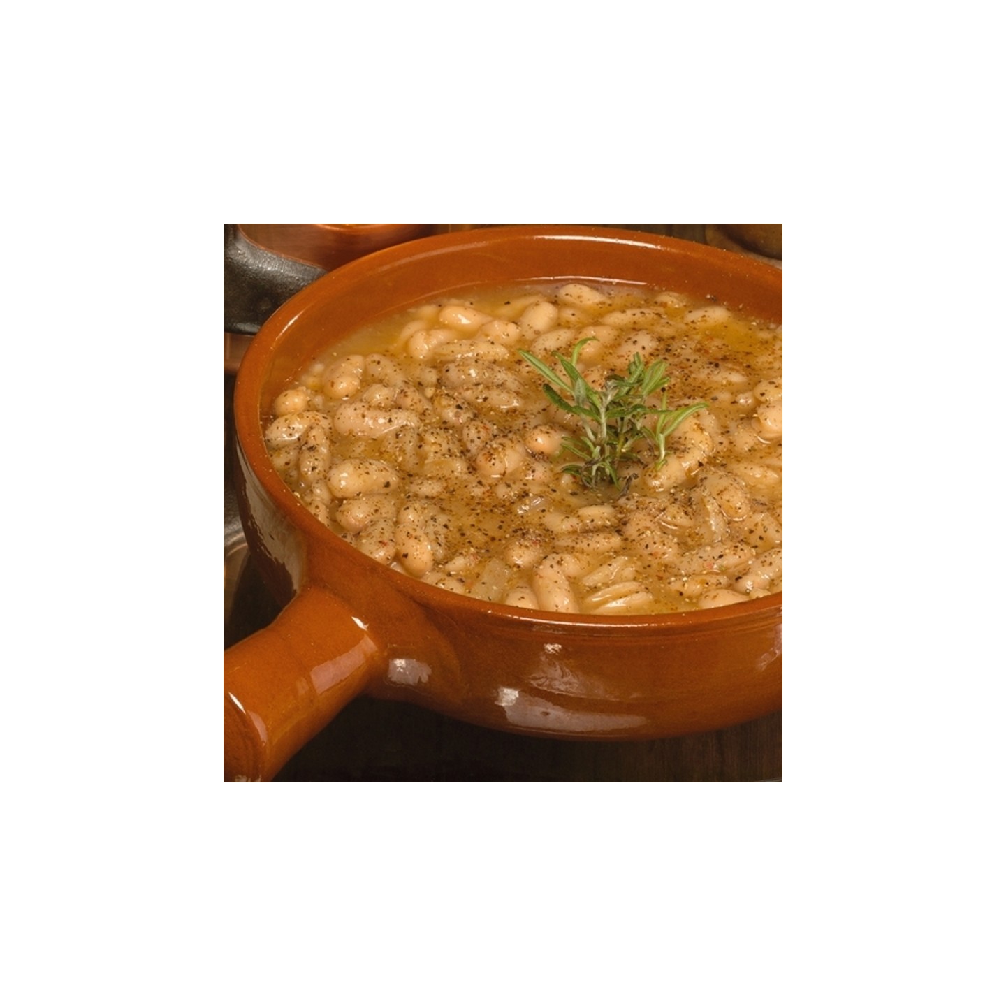 Haricots de Castelnaudary cuisinés à la graisse de canard 780g