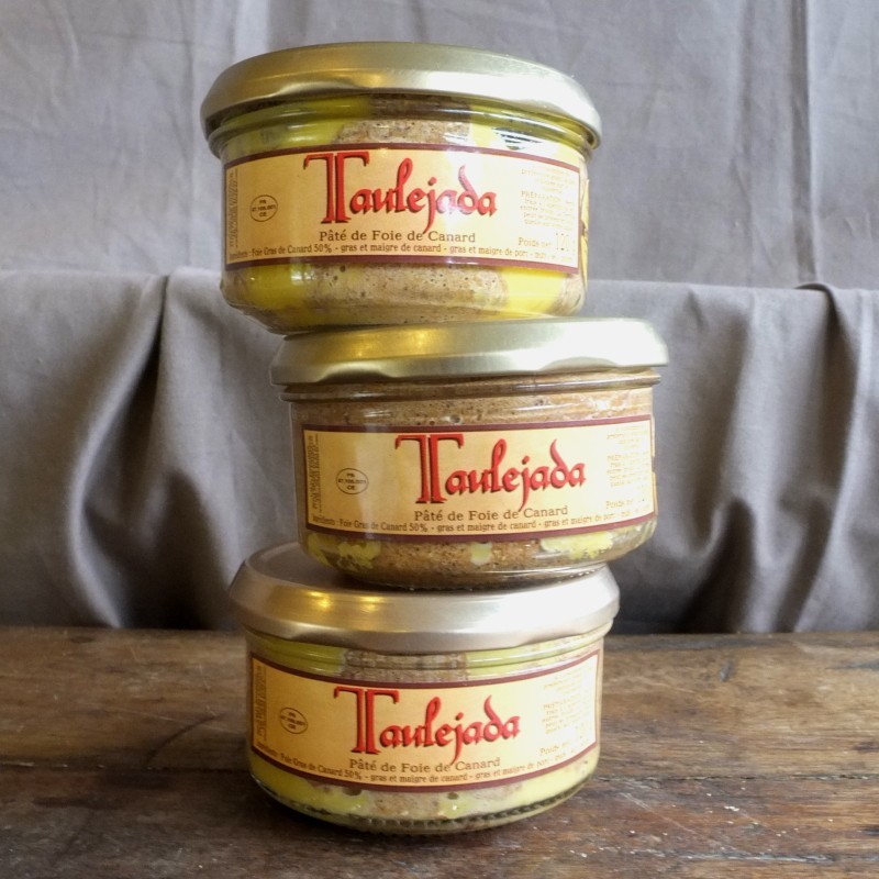 LOT DE 3 TERRINES TAULEJADA 120G