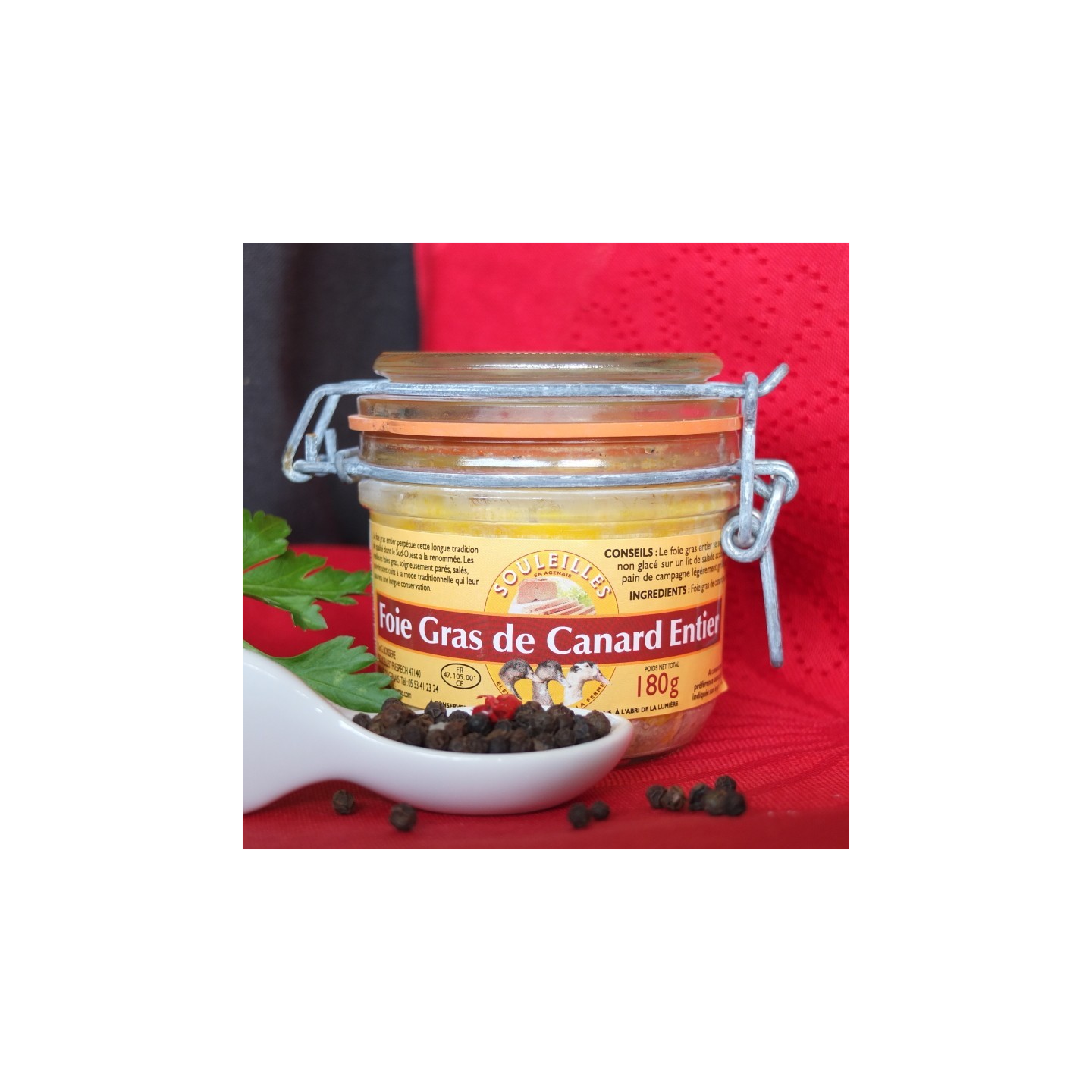 Foie Gras Entier Traditionnel 180g