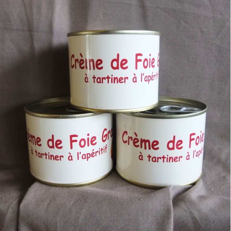LOT DE 3 CRÈMES DE FOIE GRAS 190G