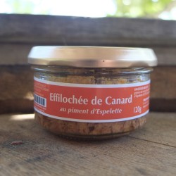 Effilochée de canard au piment d'Espelette 120 g