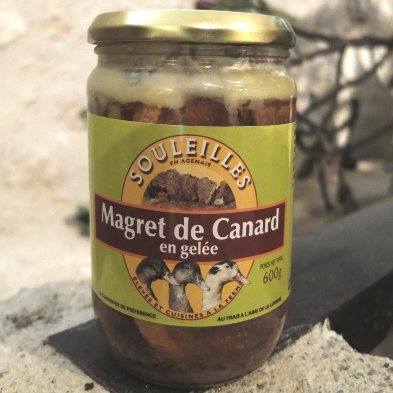Magret en gelée 600g