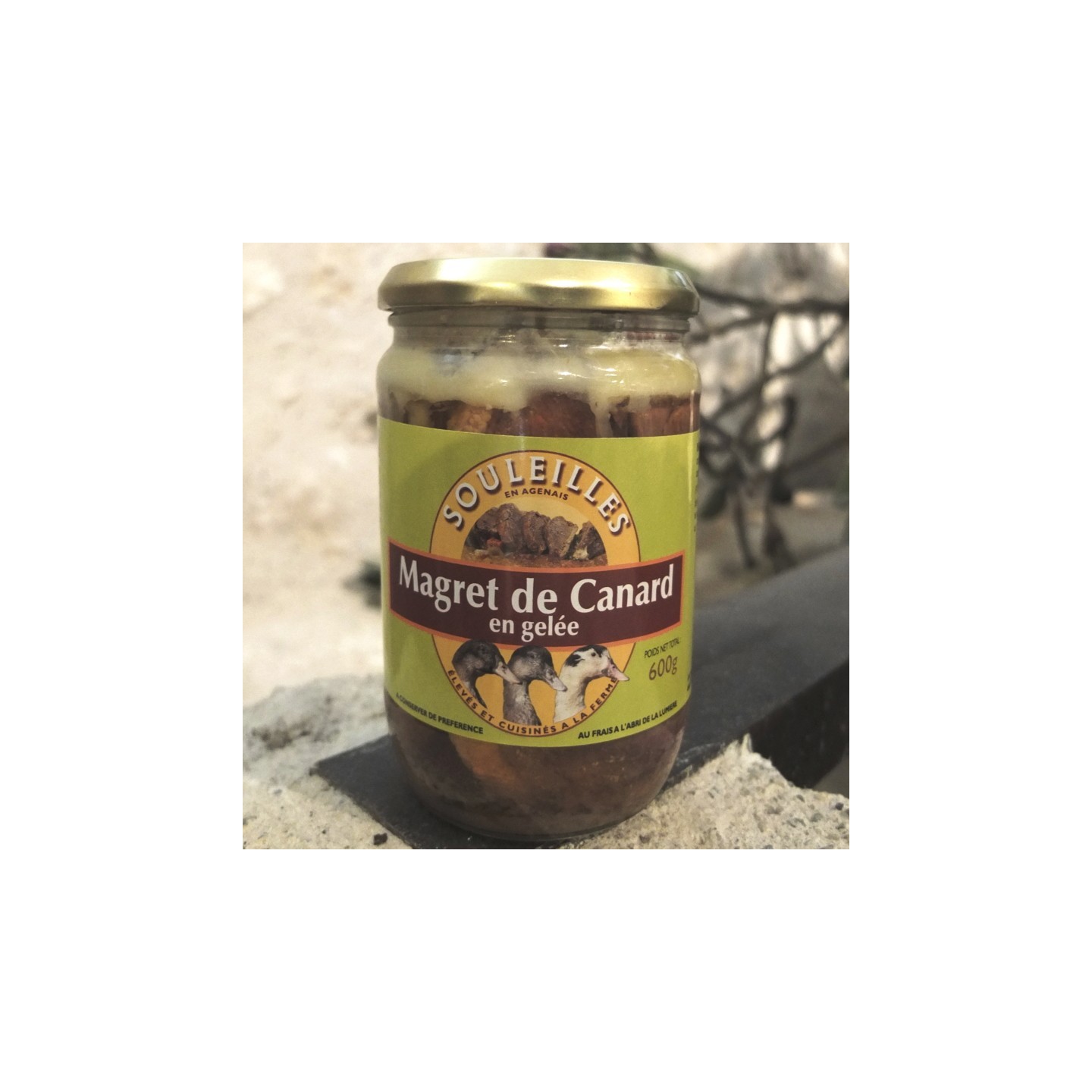 Magret en gelée 600g