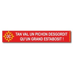Autocollant Pichon desgordit
