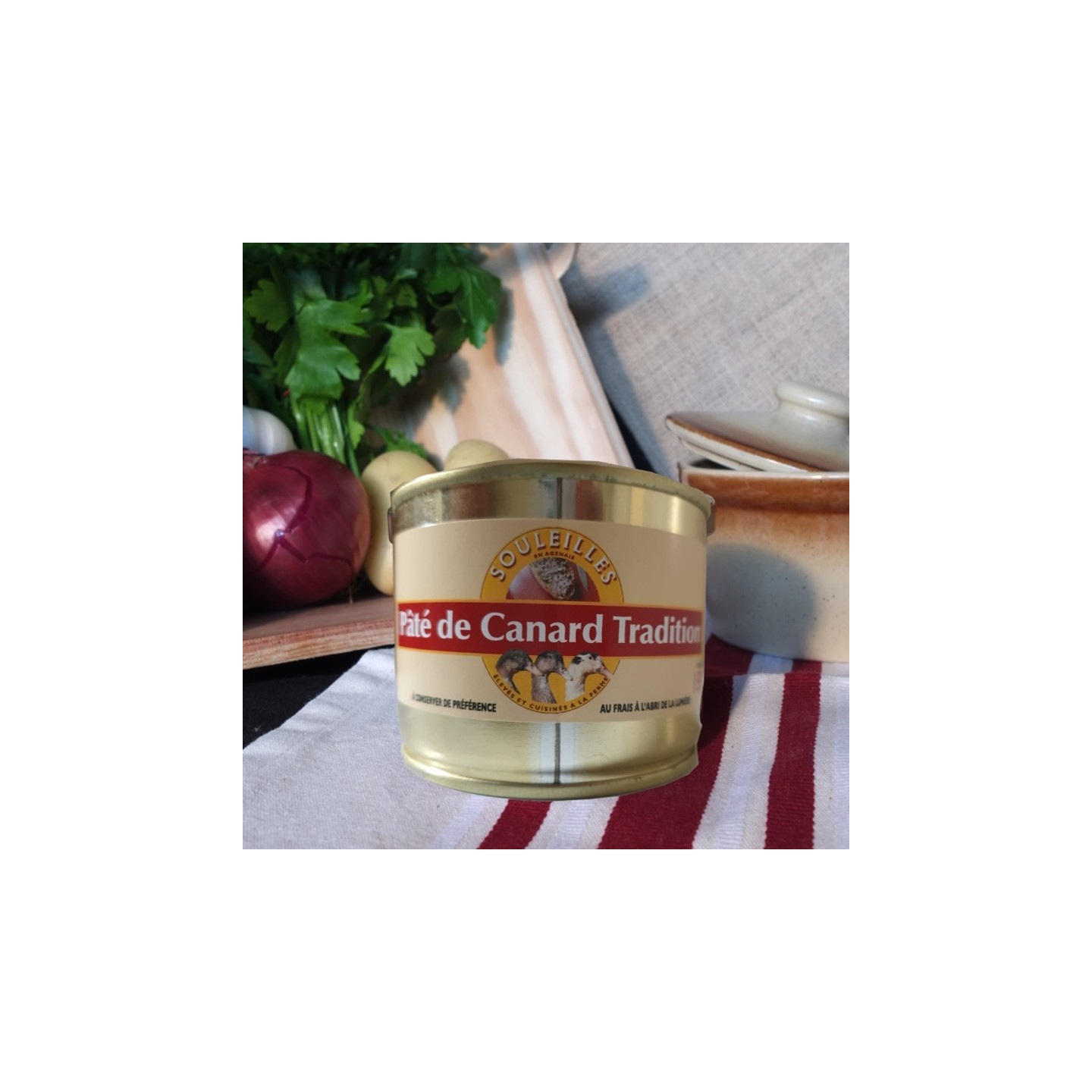 Pâté de canard tradition 180g