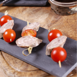 Saucisses de canard confites poche de 280g - COMMANDE PAR TÉLÉPHONE