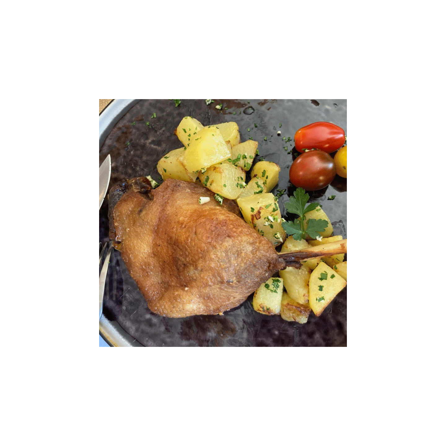 Confit de canard à l'ancienne 4 cuisses - COMMANDE PAR TÉLÉPHONE