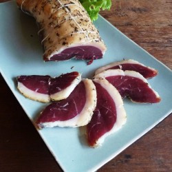 Magret séché ROULÉ aux herbes 285g - COMMANDE PAR TÉLÉPHONE